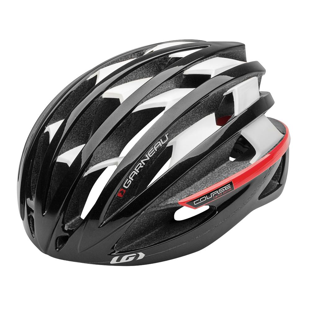 Louis Garneau Course Road Helmet - Black Black Small