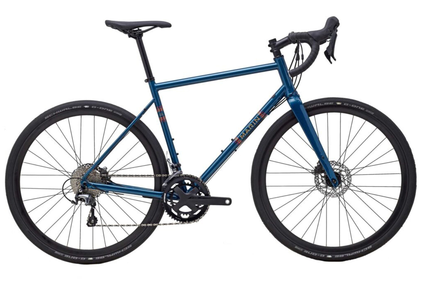 Marin Nicasio 2 700c Adventure Road Bike - Blue - 2022 Blue 50cm (19.5")