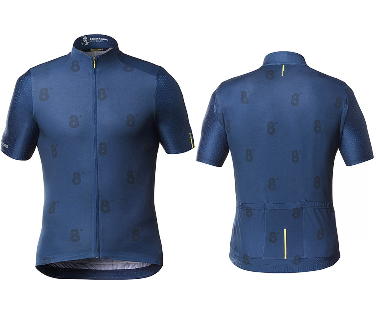 Mavic Greg Lemond Ltd Short Sleeve Road Jersey - Poseidon Poseidon Small
