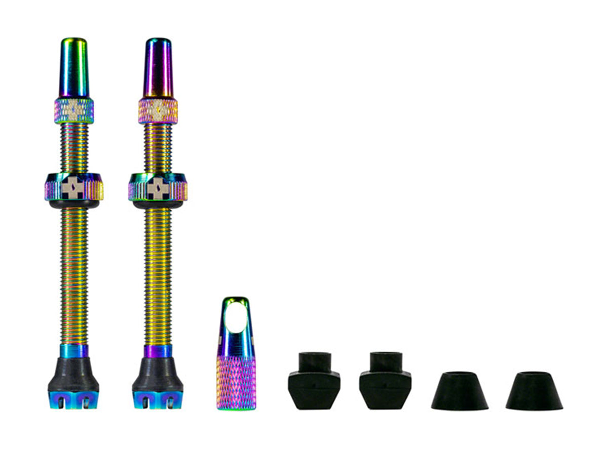 Muc-Off V2 Tubeless Valve Black Presta - 44mm