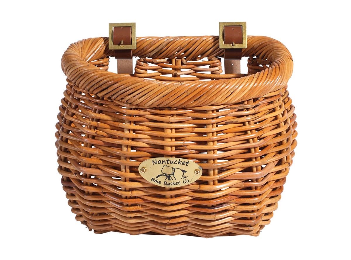 Nantucket Cisco Classic Front Basket - Honey Honey