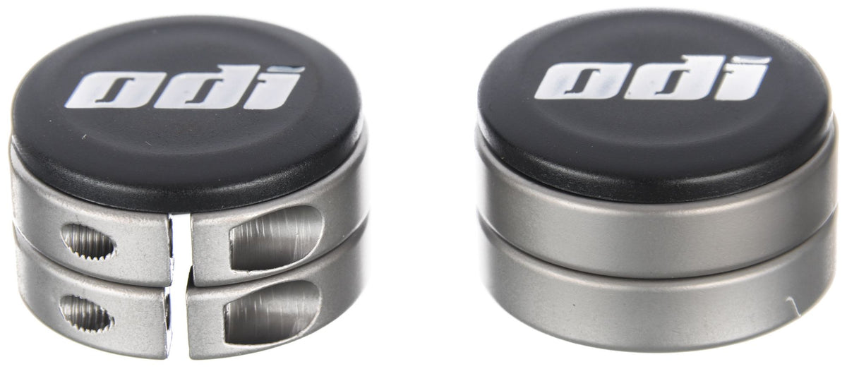 ODI Lock-Jaw Clamps & Snap Caps - Gray Gray