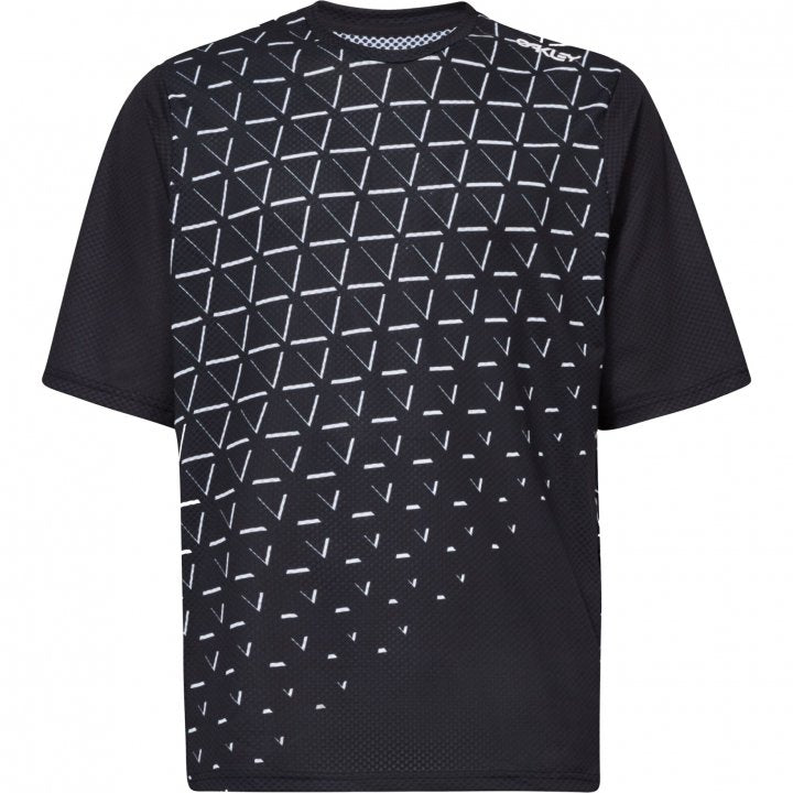 Oakley Flow Short Sleeve Jersey - Blackout - 2022 Blackout X-Small