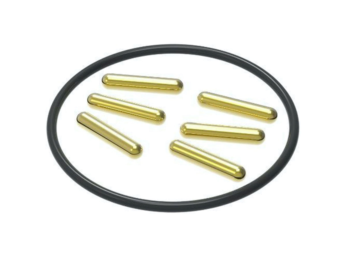 OneUp V2 Dropper Post Travel Shim Kit Yellow Each
