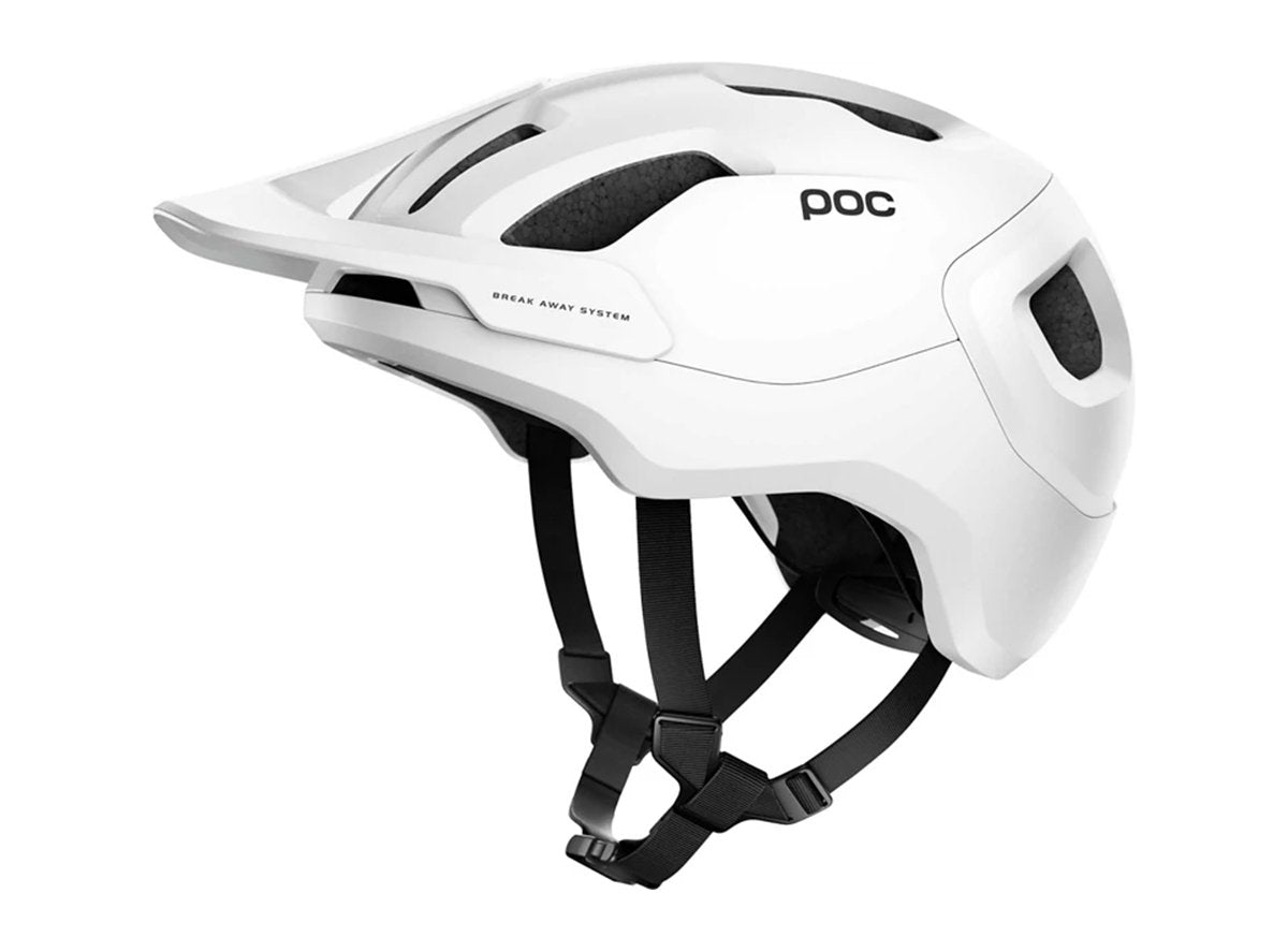 POC Axion Spin MTB Helmet - Matt White Matt White Medium/Large