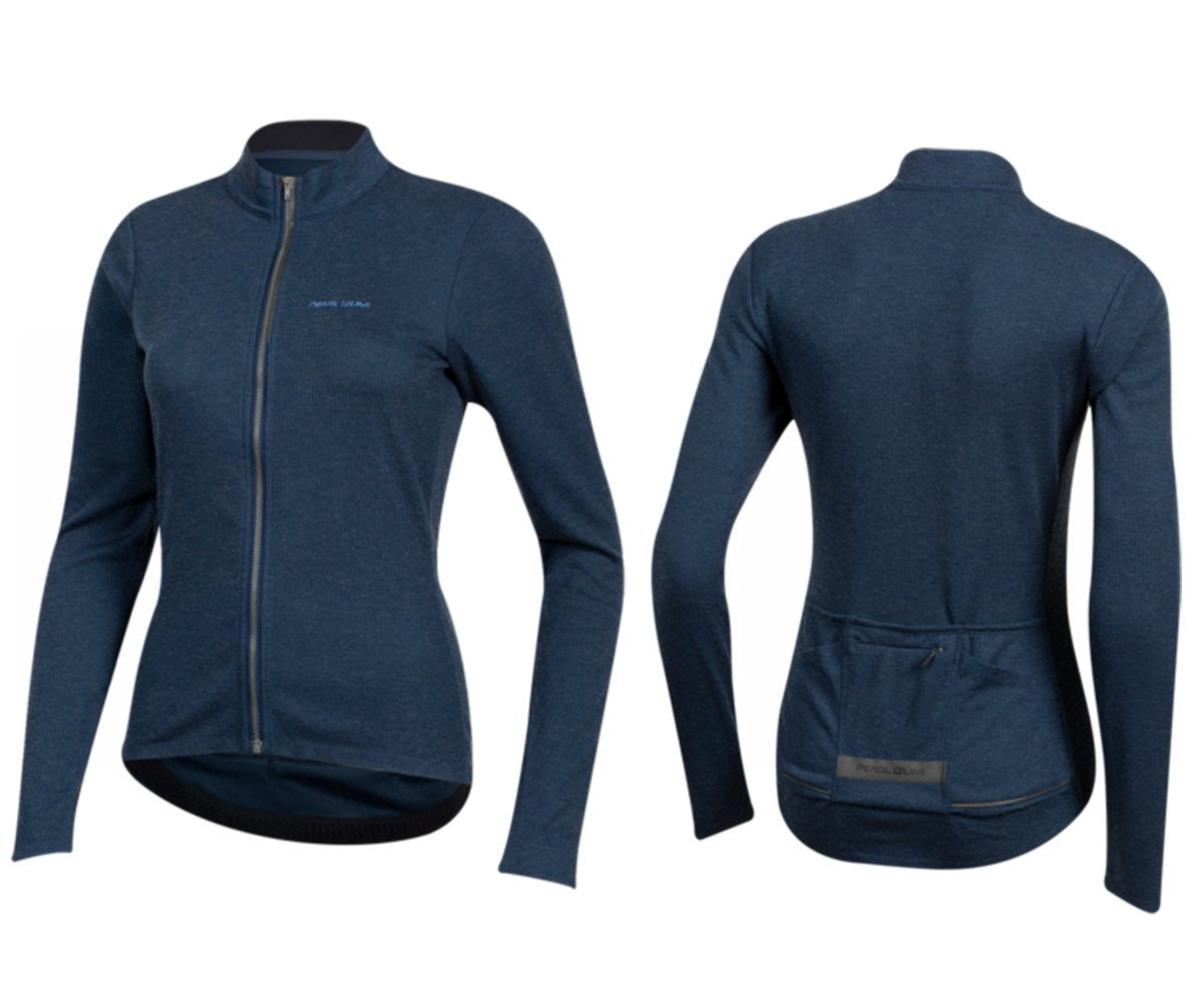 Pearl Izumi PRO Thermal Long Sleeve Road Jersey - Womens - Navy - 2020 Navy Medium