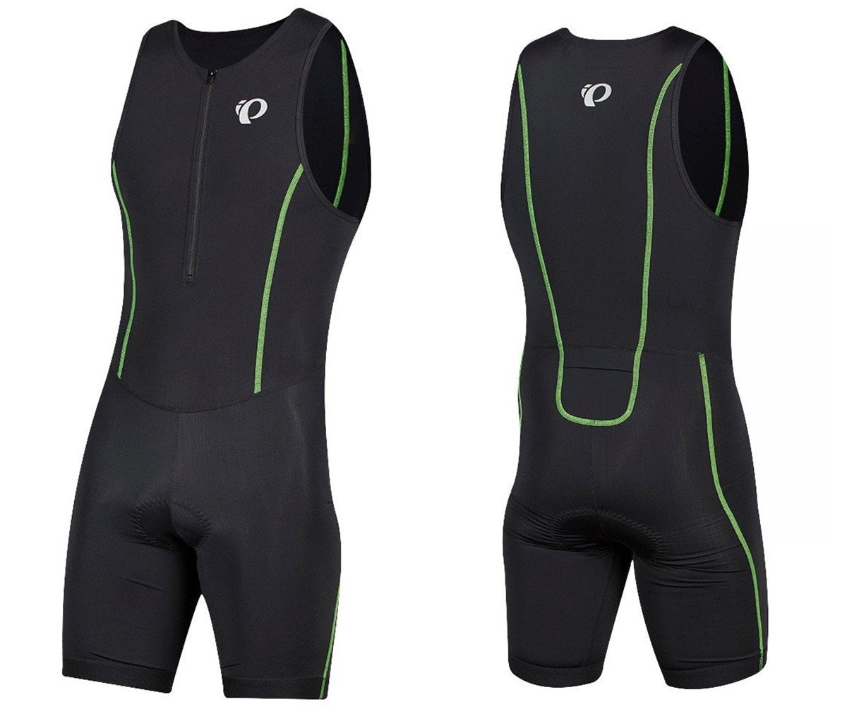 Pearl Izumi Select Pursuit TRI Suit - Black-Screaming Green Black - Screaming Green X-Small