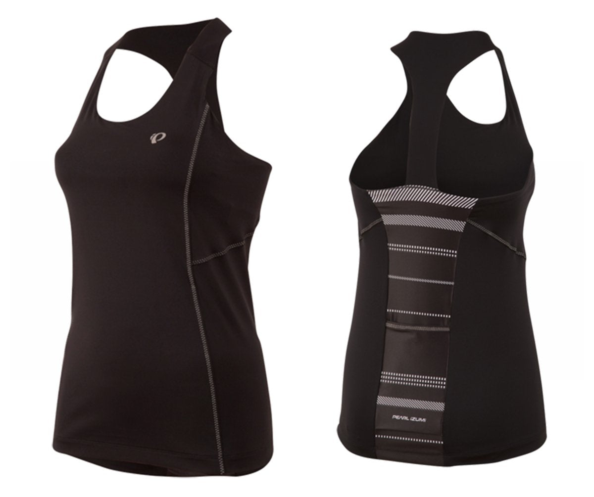 Pearl Izumi Elite Escape Tank Top - Womens - Black Stripe Black Stripe X-Small