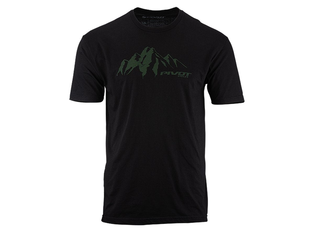 Pivot Alpine Short Sleeve Tee - Black Black Small