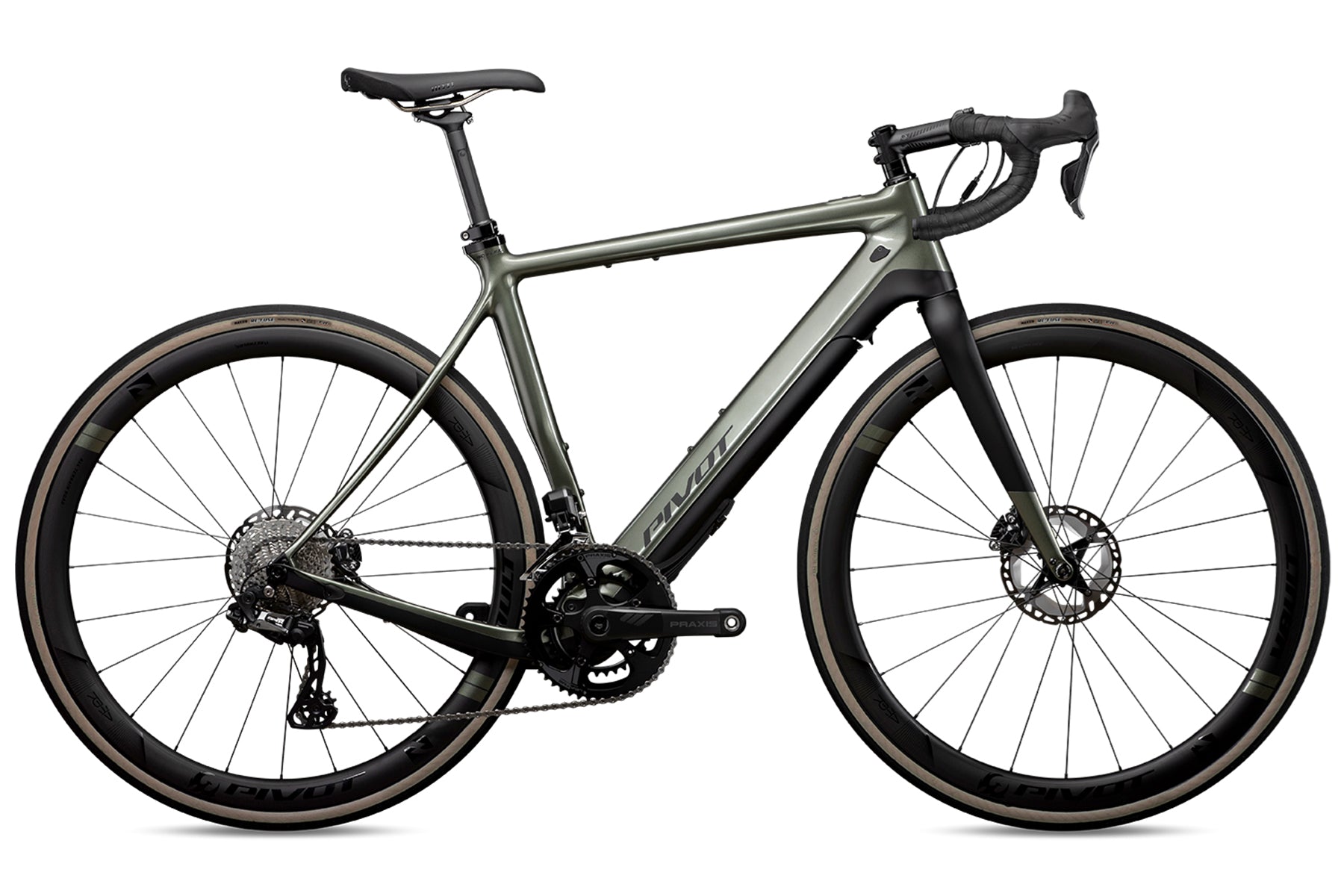 Pivot E-Vault Pro 700c - GRX Di2 - Glacial Green Metallic - 2021 Glacial Green Metallic Large