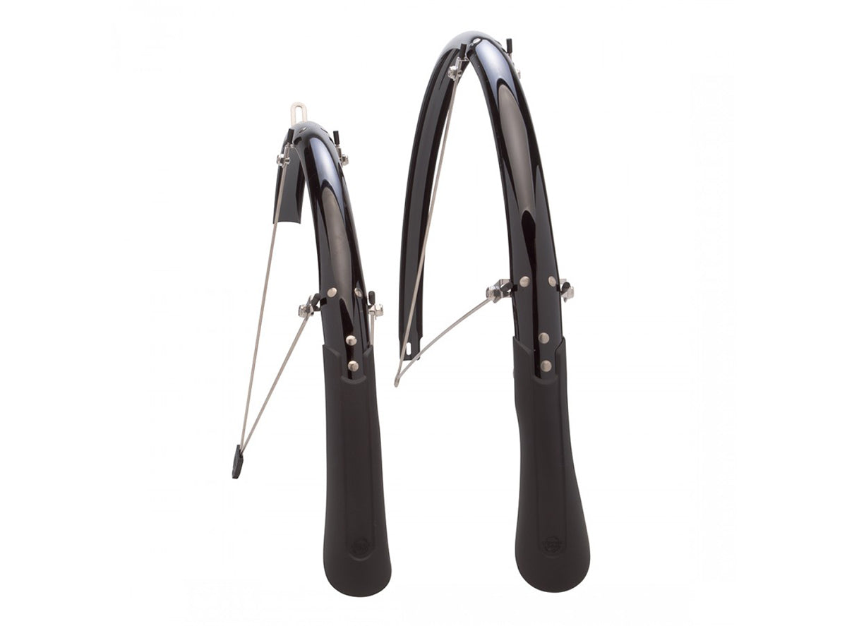 Planet Bike Cascadia Hybrid 700c Fender Set - Black Black 45mm