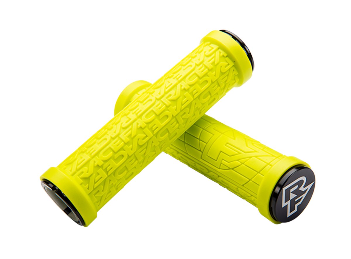 Race Face Grippler 30mm Grips - Yellow Yellow