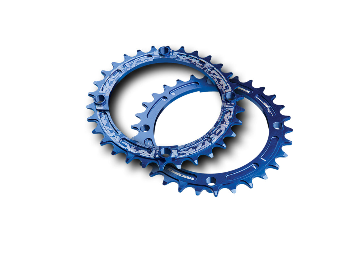 Race Face Narrow Wide Chainring - Blue Blue 30t - 104mm