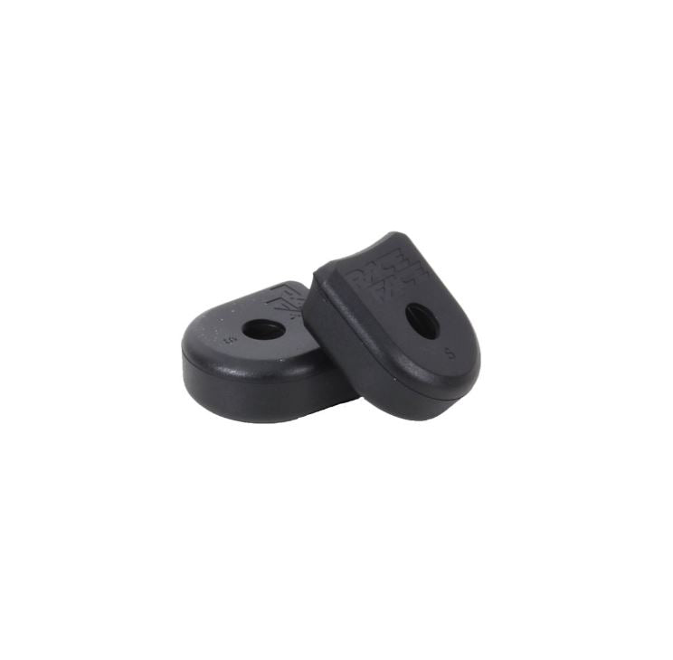 Race Face Alloy Crank Pedal Boots - Black Black 2 Pack