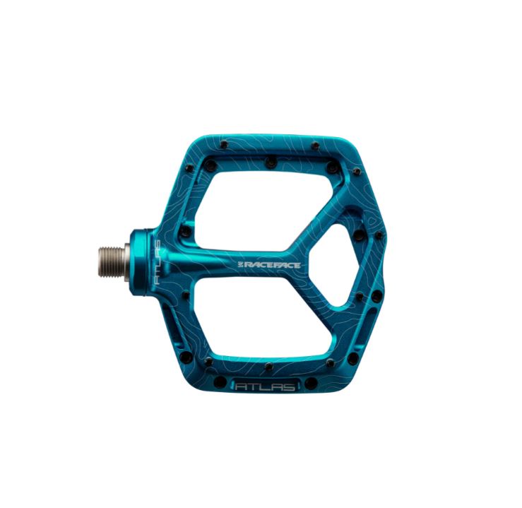 Race Face Atlas Flat Pedals - Turquoise