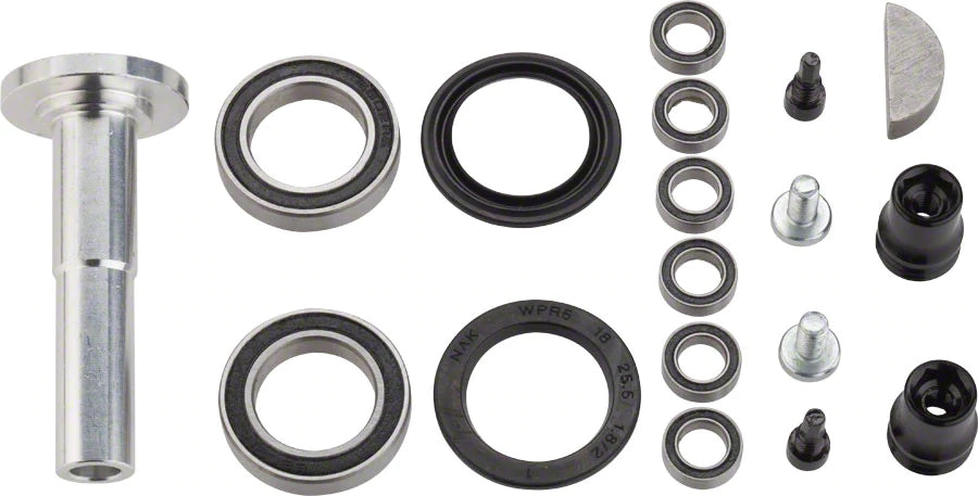 Race Face Atlas Pedal Bearing Rebuild Kit Black - Silver