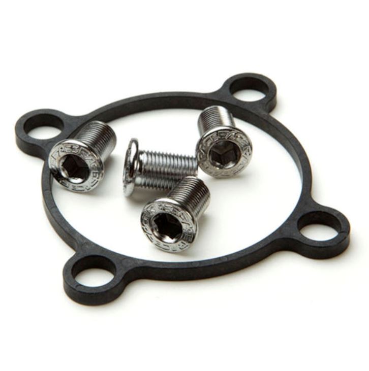 Race Face Granny Ring Inner Spider Kit Black - Silver With Bolts