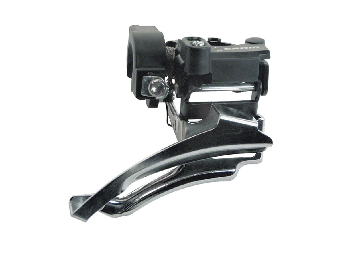 SRAM 3.0 7/8 Spd Front Derailleur - Dual Pull Silver - Black 48t Max