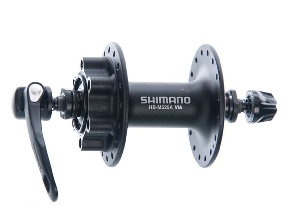 Shimano Deore M525 MTB Disc Hub - Front - Black