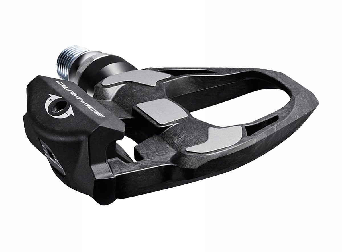 Shimano Dura-Ace R9100 SPD-SL Pedals - Black Black Long