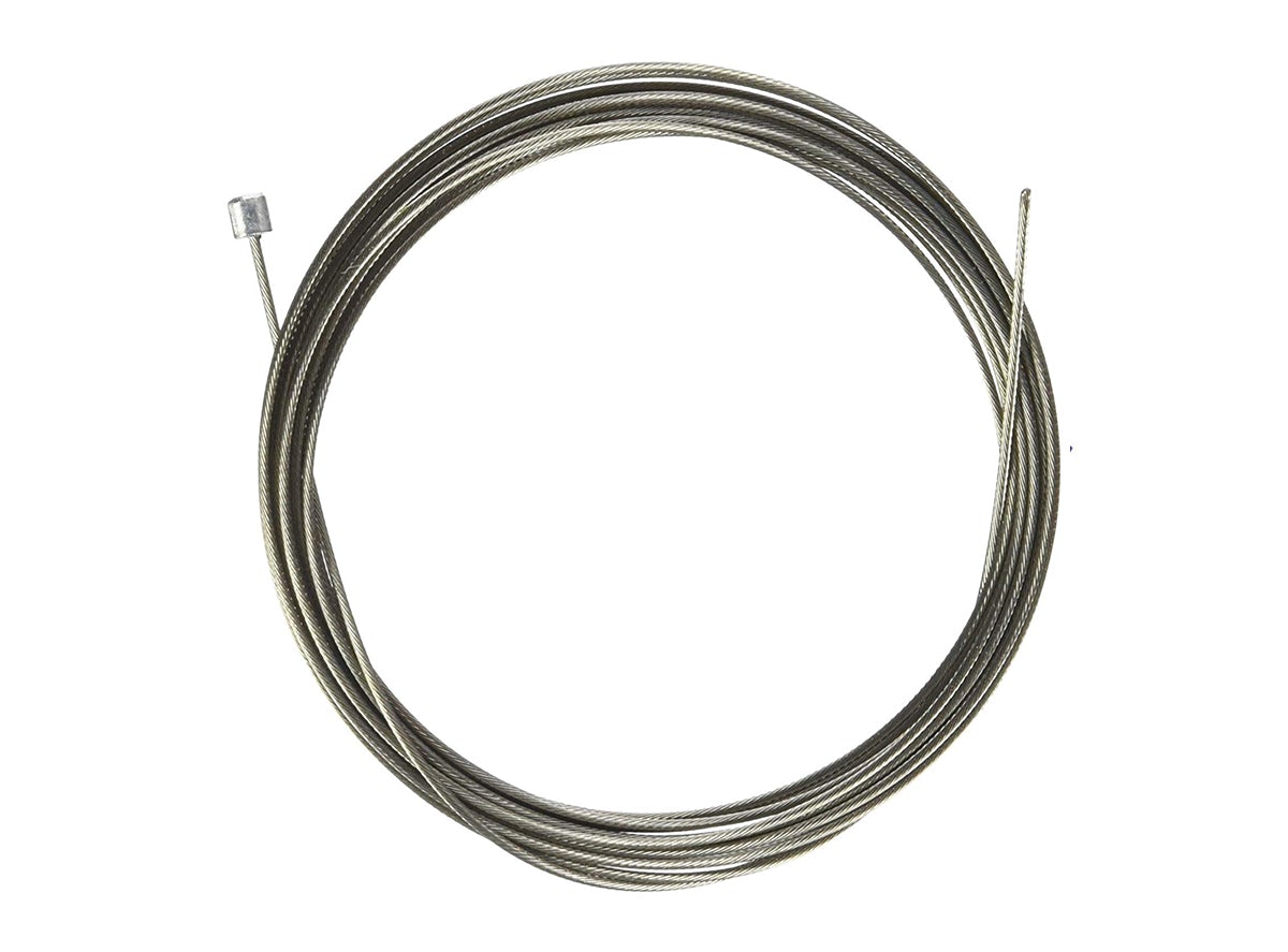Shimano Stainless SIS Derailleur Cable 3000mm - Silver Silver 3000mm