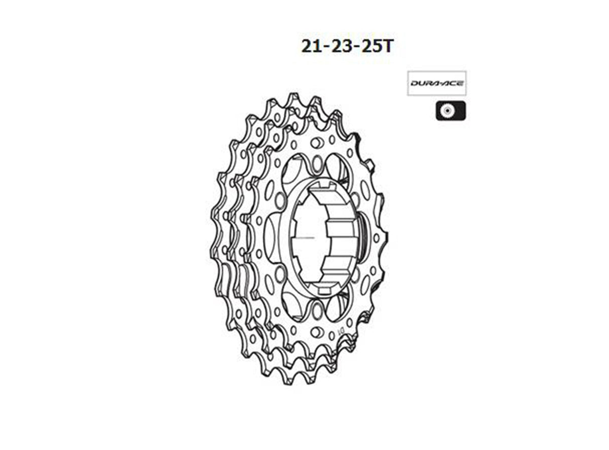 Shimano Dura-Ace 7800 Sprocket Set