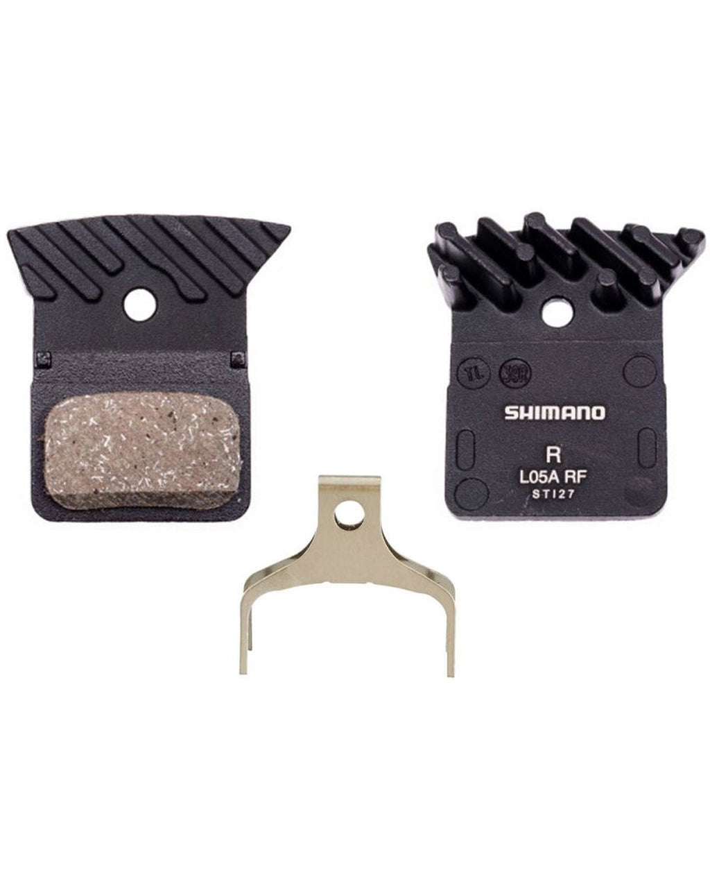 Shimano L05A-RF Resin Disc Brake Pad - Finned Pair