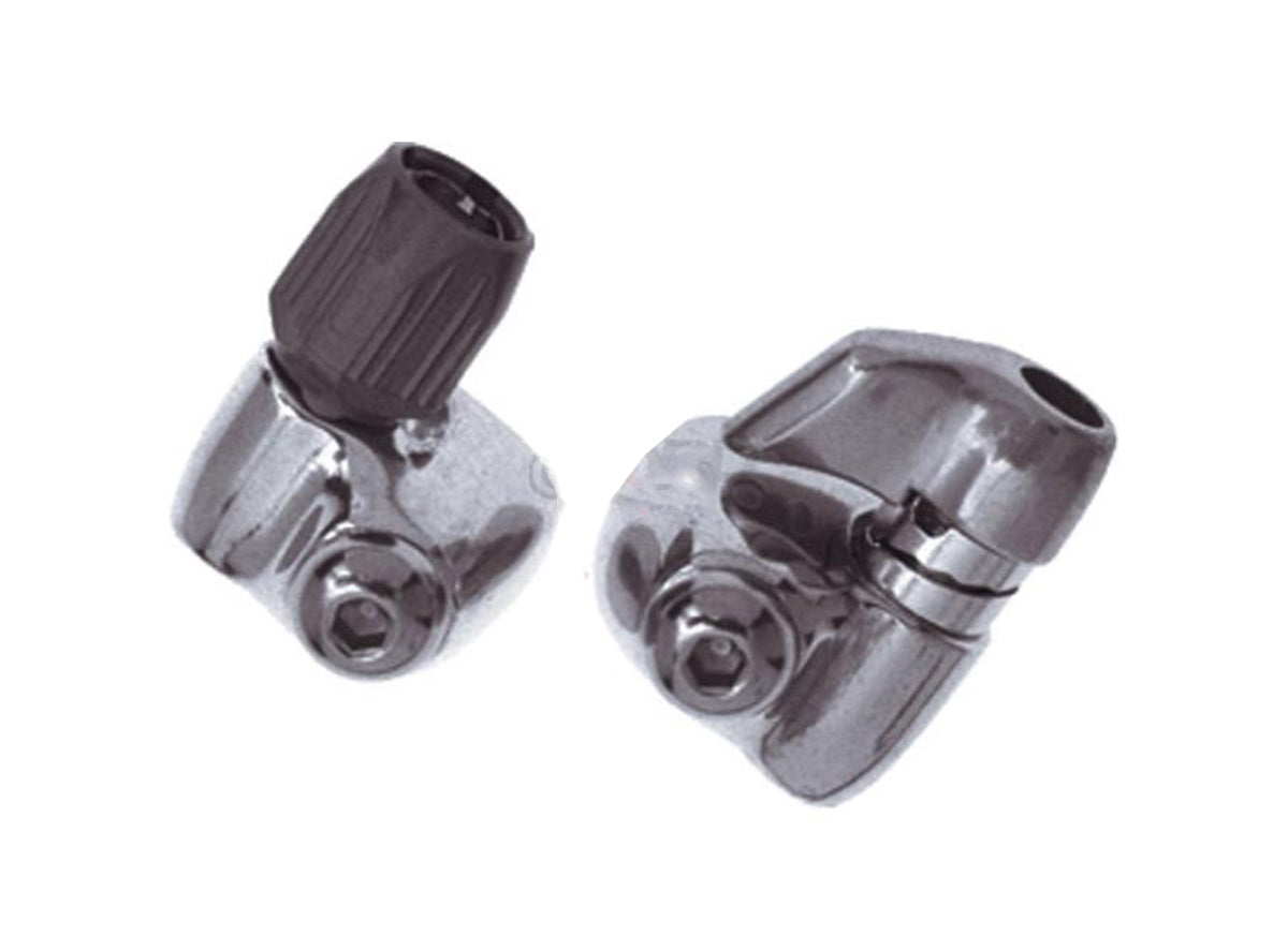 Shimano ST74 Index Housing Stops for 1 1/8" Down Tube Silver