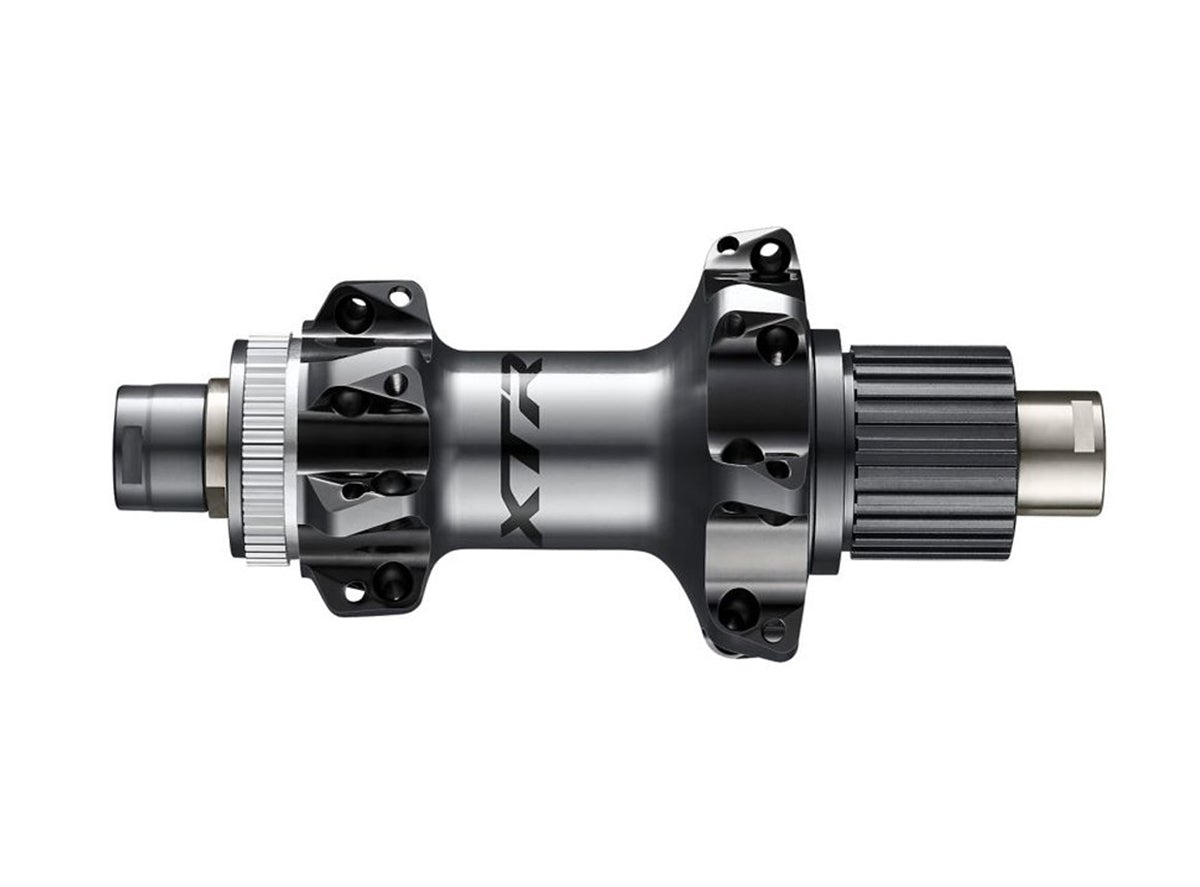 Shimano XTR M9111-BS SP MTB Disc Hub - Rear - Center Lock - Gray Gray 12x148mmTA 28h - Microspline - Straight Pull - Not Sylence