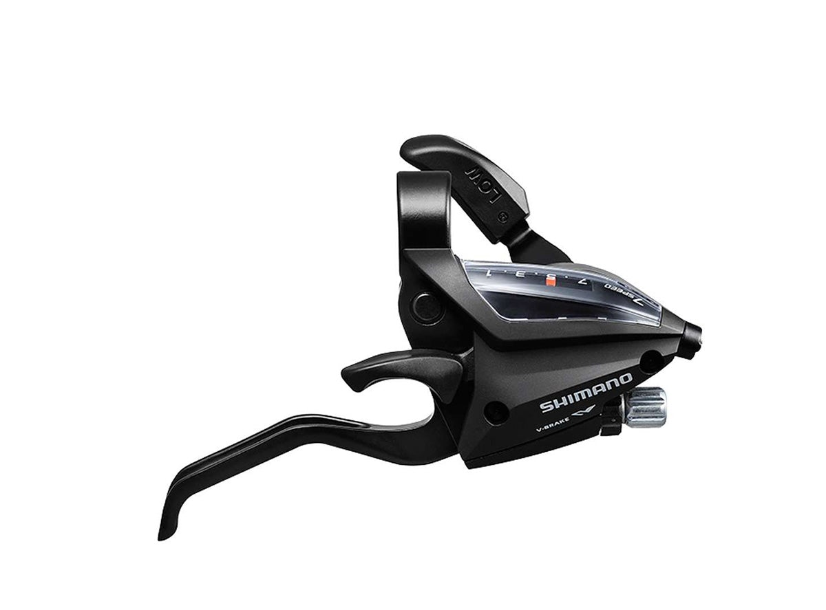 Shimano EF500-7R2A 3x7 Spd EZ Fire Shift/Brake Lever Black Right Hand - Rear