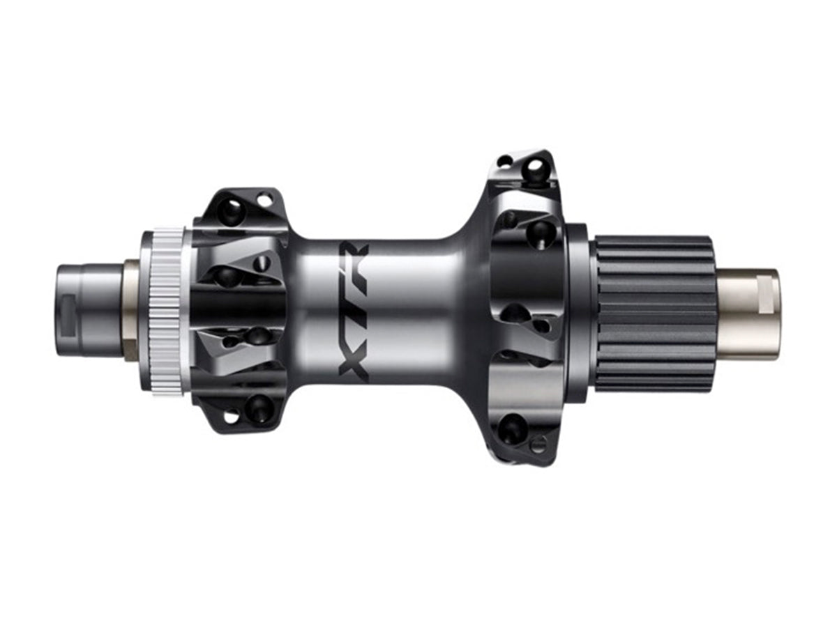 Shimano XTR M9111 SP MTB Disc Hub - Rear - Center Lock - Anodized Gun Metal Anodized Gun Metal 12x148mmTA 28h - SP Straight Pull