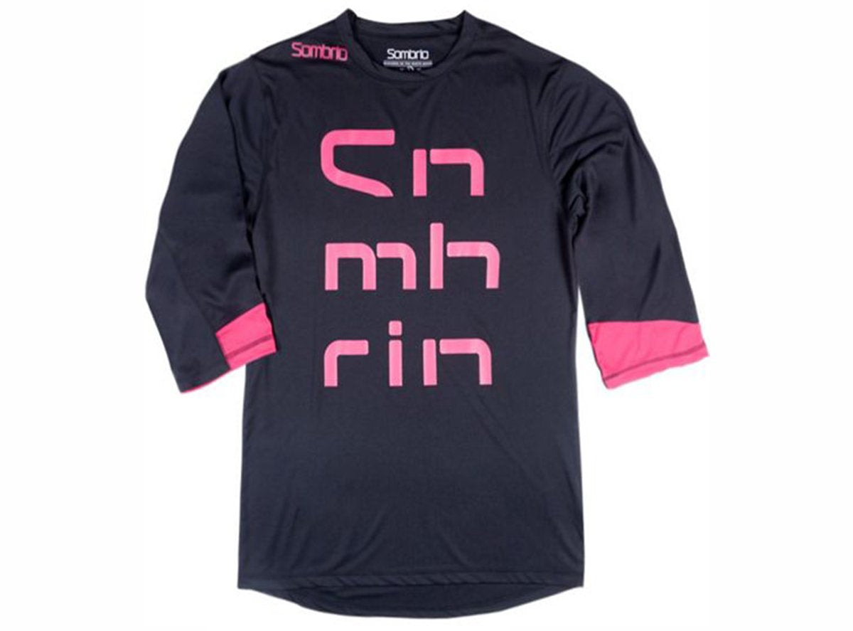 Sombrio Disciple 3/4 Sleeve MTB Jersey - Black Black X-Small
