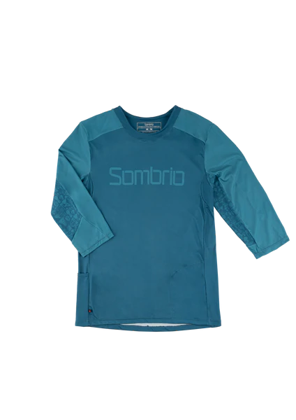 Sombrio Altitude 2 Long Sleeve MTB Jersey - Boreal Blue-Midnight Blue Boreal Blue - Midnight Blue X-Small