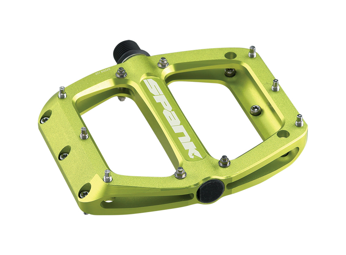 Spank Spoon 100 Pedals - Green Green