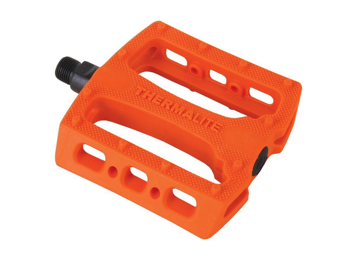 Stolen Thermalite Platform Pedals - Neon Orange Neon Orange 9/16"