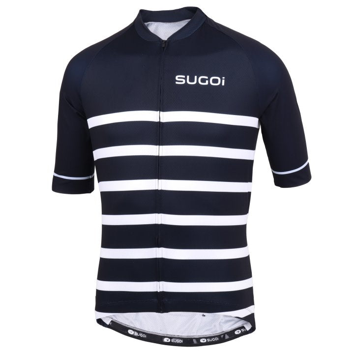 Sugoi Essence Print Short Sleeve Jersey - Nautical Blue Nautical Blue Small