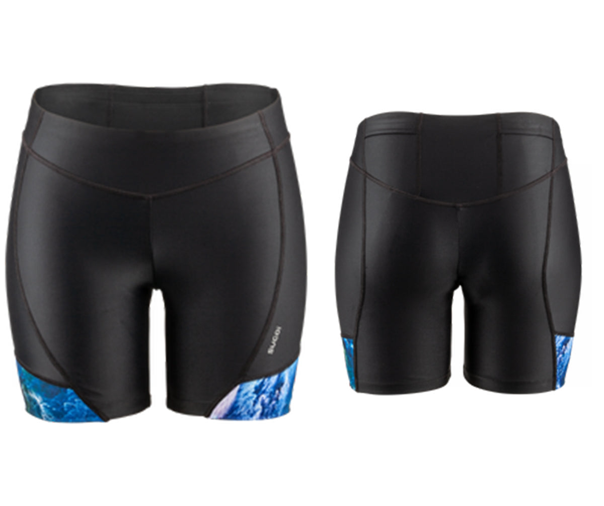 Sugoi RPM Tri Short - Womens - Black-Thunder Sky Black - Thunder Sky X-Small