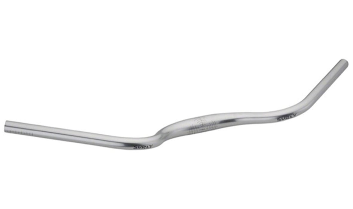 Surly Terminal Riser Handlebar - Silver Silver 735mm - 31.8mm - 40mm