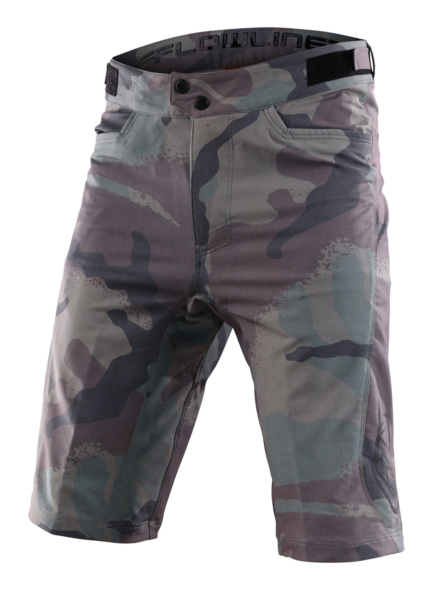 Troy Lee Designs Flowline MTB Short with Liner - Camo - Woodland