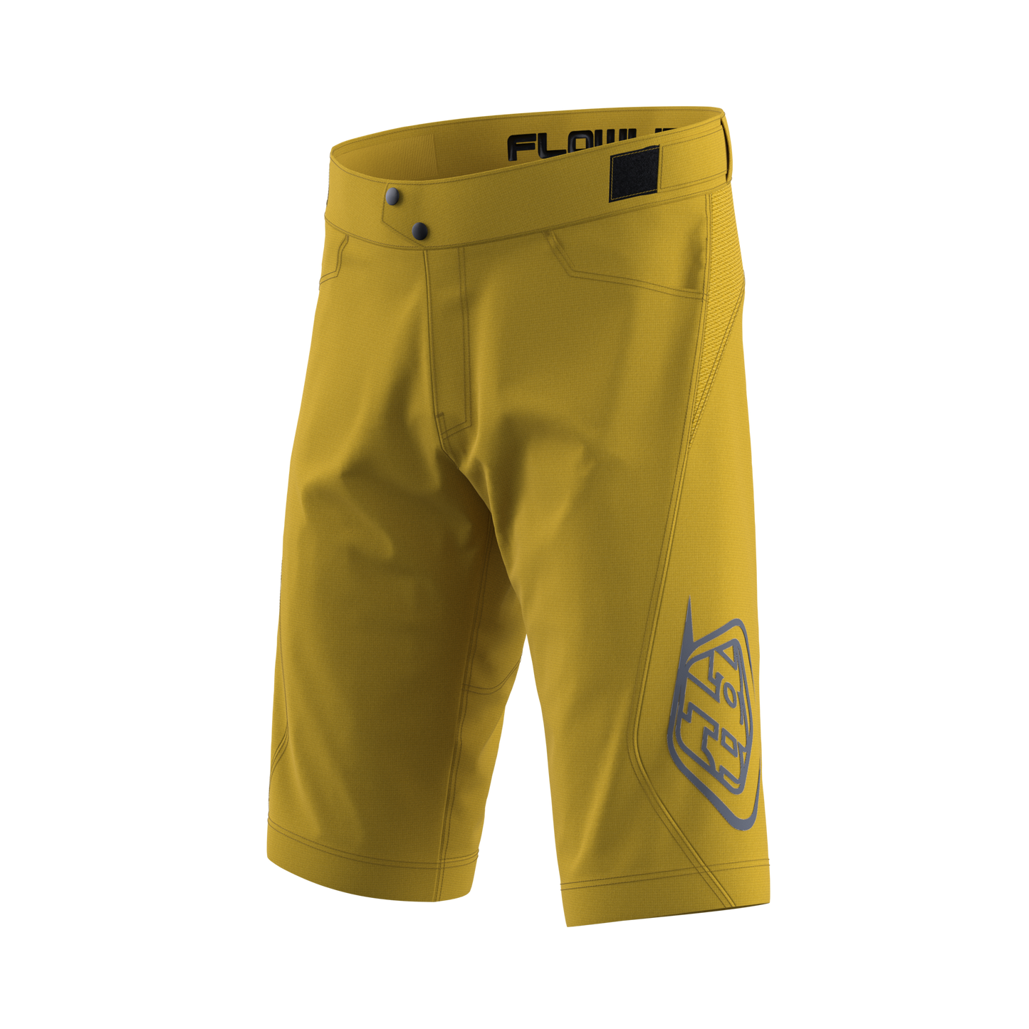 Troy Lee Designs Flowline MTB Short - Shell - Youth - Gold Flake - 2023