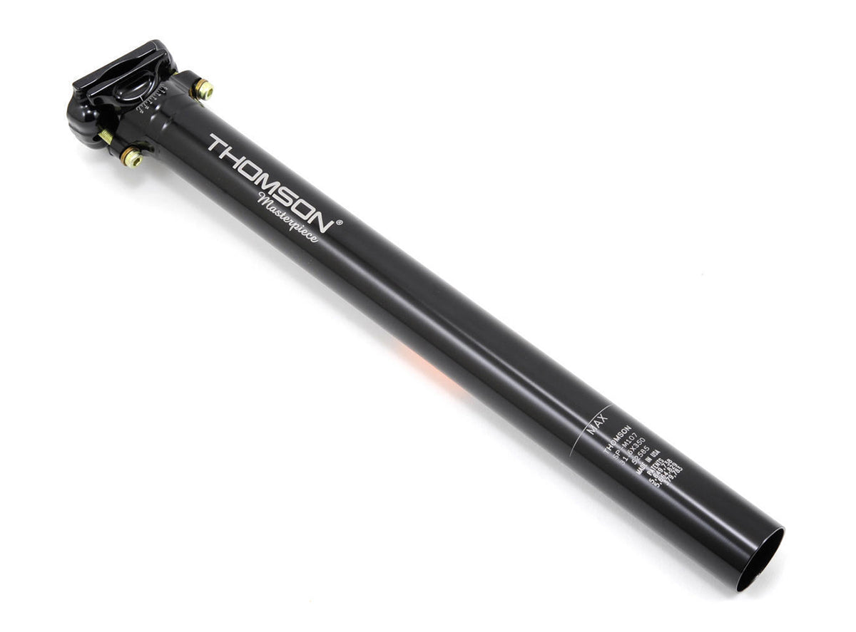 Thomson Masterpiece Seatpost - Black Black 27.2mm 240mm - Aluminum
