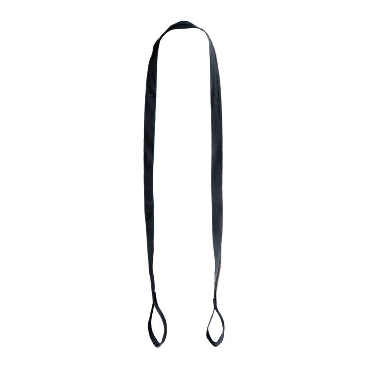 TowWhee Universal Motorcycle Peg Strap - Black Black
