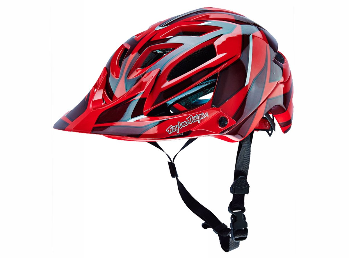Troy Lee Designs A1 MTB Helmet - Reflex - Red Red Medium/Large