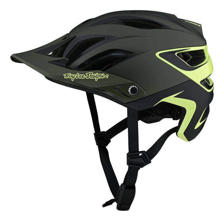 Troy Lee Designs A3 MIPS MTB Helmet - Uno Glass Green Glass Green X-Small/Small