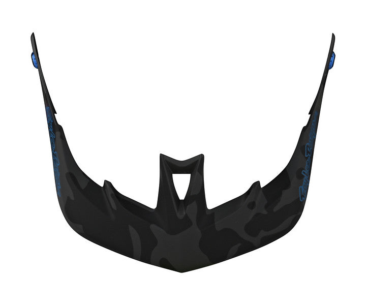 Troy Lee Designs A3 Replacement Visor - Uno Camo Blue Camo Blue