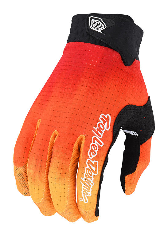 Troy Lee Designs Air MTB Glove - Jet Fuel - Black-Red - 2022 Black - Red Small