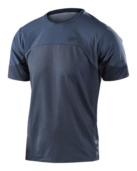Troy Lee Designs Drift Short Sleeve MTB Jersey - Dark Charcoal - 2022 Dark Charcoal Small