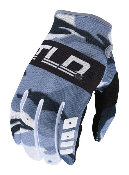Troy Lee Designs GP MTB Glove - Camo - Gray - 2022 Gray Small