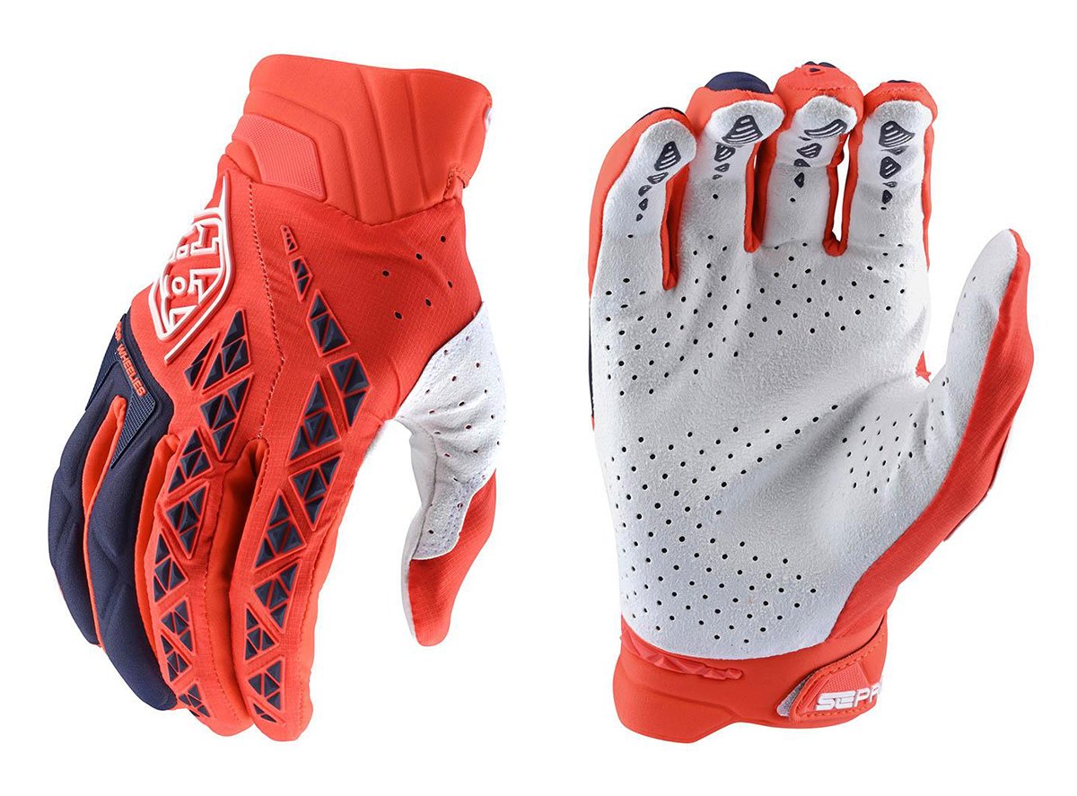 Troy Lee Designs SE Pro MTB Glove - Orange Orange Small