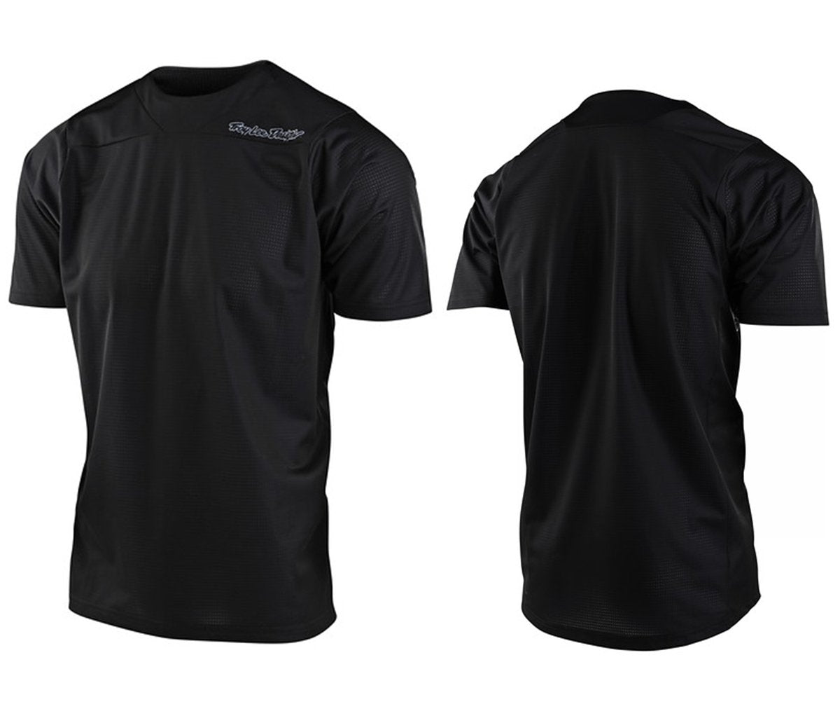 Troy Lee Designs Skyline Short Sleeve MTB Jersey - Youth - Black - 2021 Black X-Small